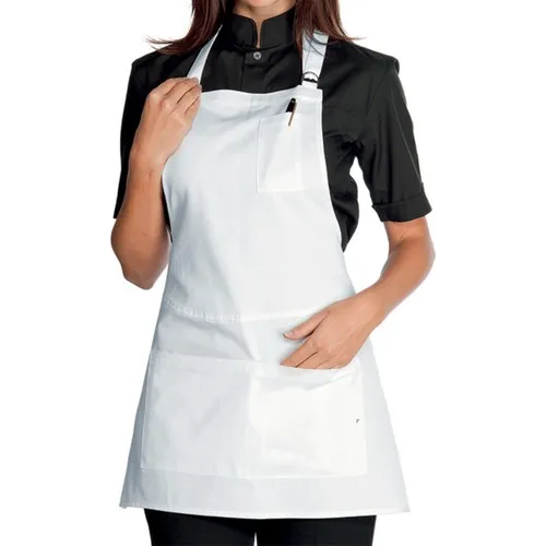 Medusa Forma Pendant Master Chef-Barista-Cook-Barber-Tattoo-Waiter apron White