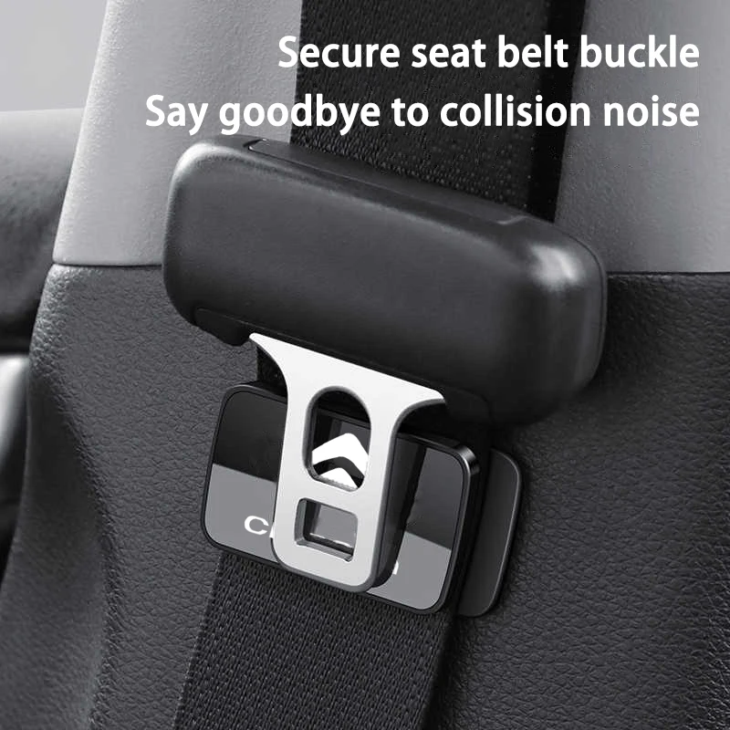 1pc Magnetic Car Seat Belt Holder Stabilizer Interior Accessories For Citroen C4 C3 C2 C1 C5 DS3 Berlingo Xsara Grand headrest - view 5