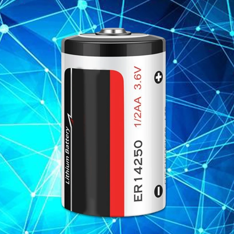 2025 New ER14250 3.6V Lithium Battery with 1200mAh Capacity Suitable for Extended Usage, Consistent Power, Continuous Operations