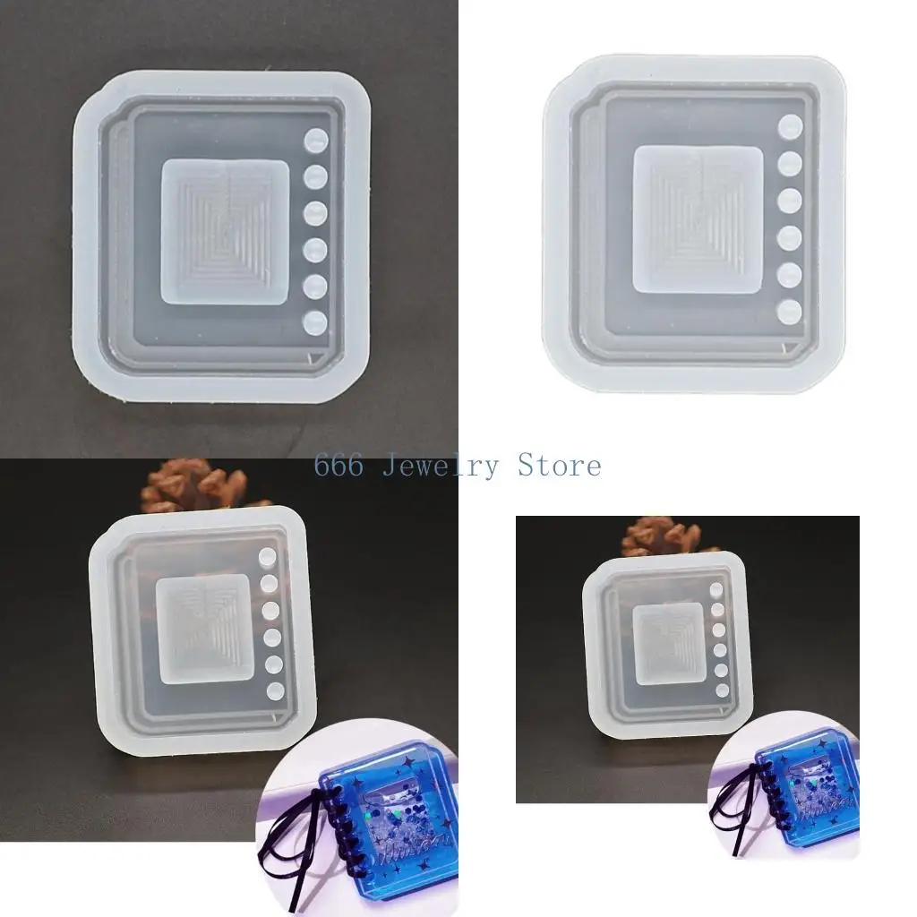 

F2TD День Святого Валентина Блокнот Форма Expoy Смола Литье Плесень Ювелирные Изделия Идеальный Подарок DIY