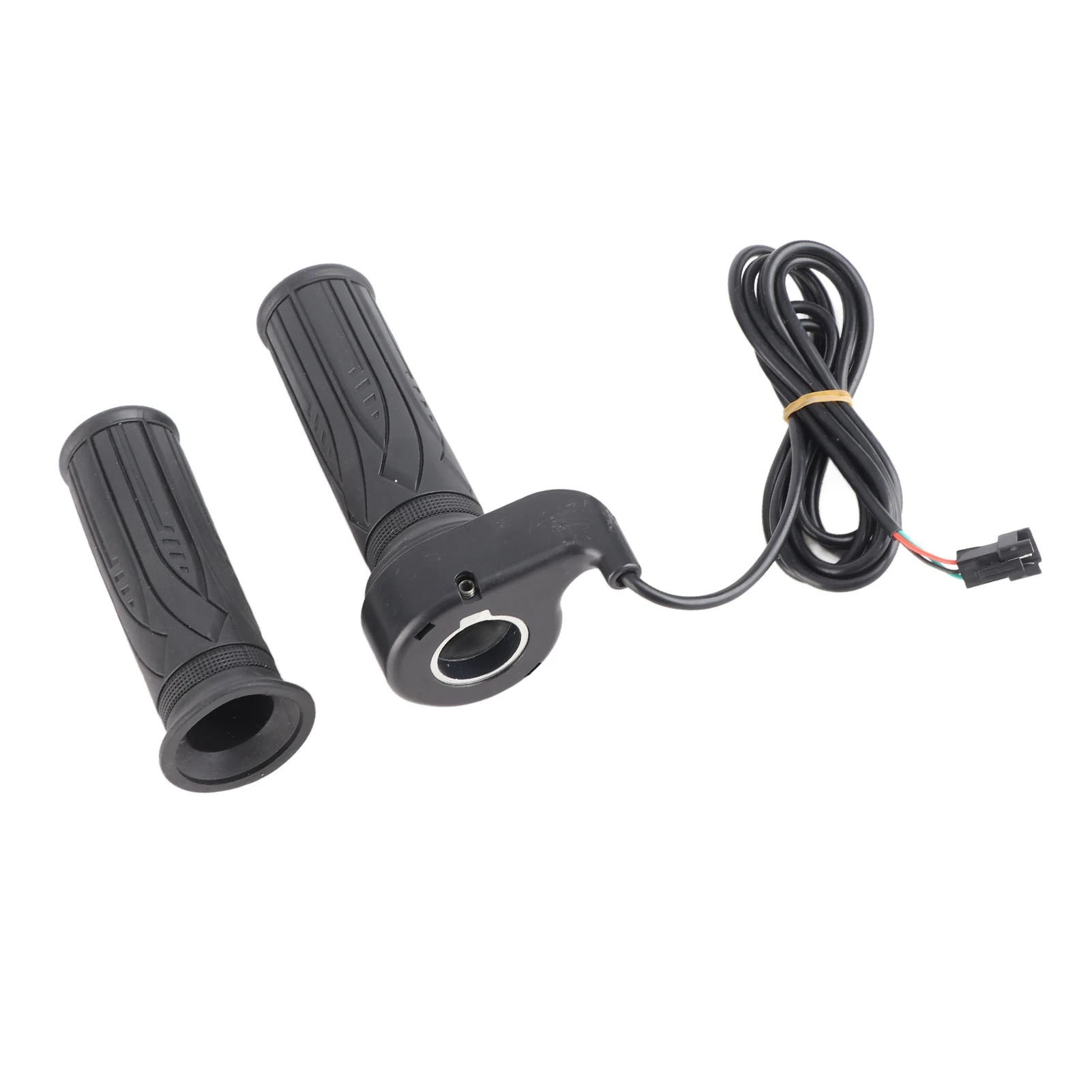1 Pair Electric Bike Throttle Handle 20X Full Twist Skid Resistance Electric Bike Accelerator Grips with SM Plug