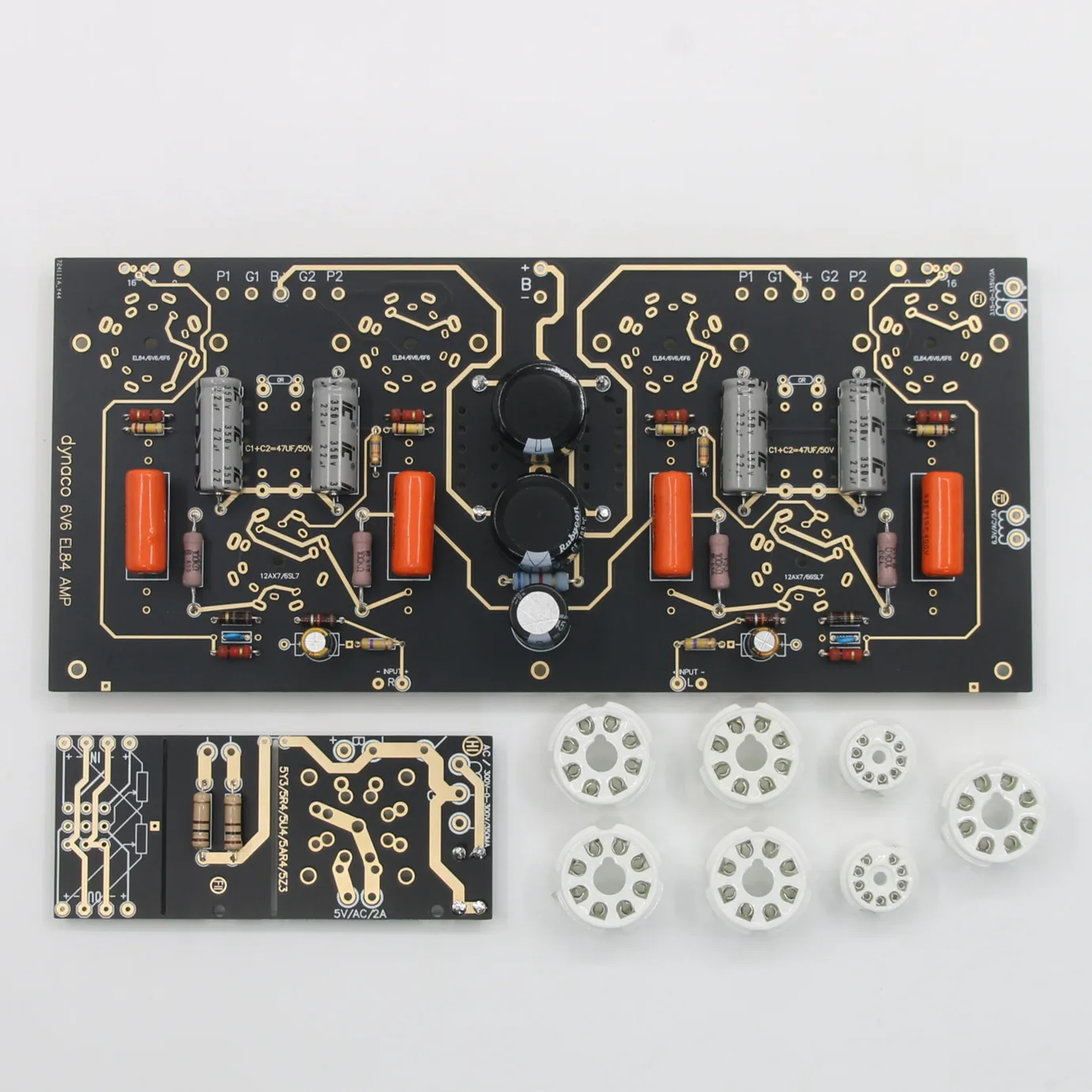 Refer Dynaco Circuit 6V6 EL84 Tube Ultra-linear Push-Pull Audio Power Amplifier Finished Board