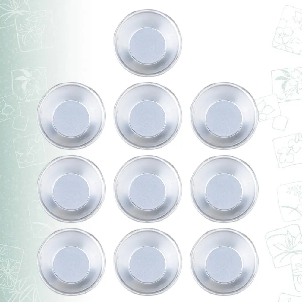 

10Pcs Delicate Egg Tart Moulds Quick Heat Conduction Even Baking for Delicious Cakes and Pastries Egg Tart Molds