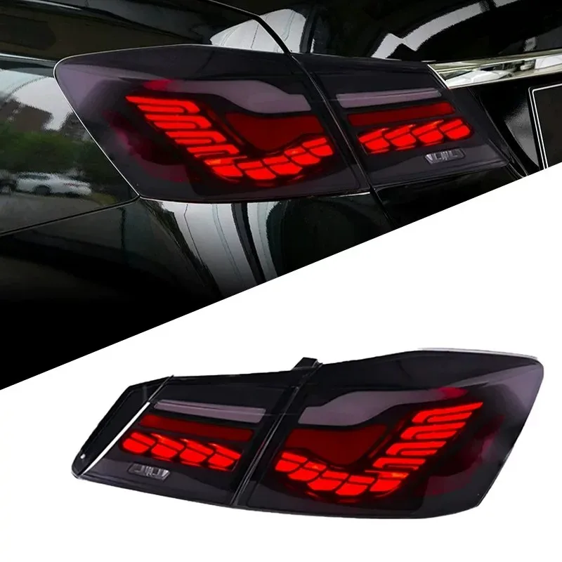 For Honda Accord 9th generation GTS style taillight assembly 2014-2015 Dragon scale LED flow turn signal rear taillight