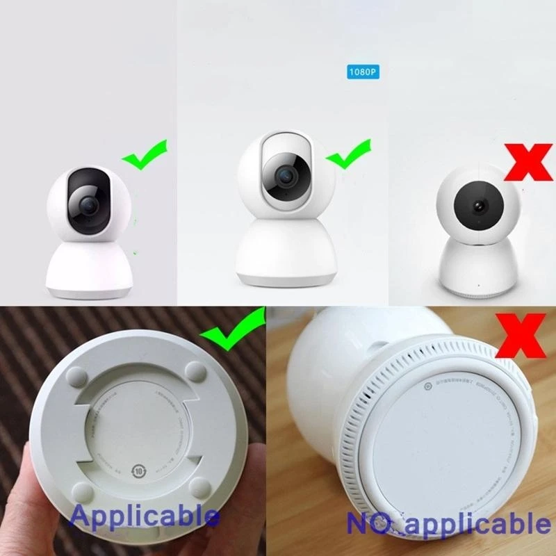 090F for Smart Camera Base Chassis Bracket Ceiling Inverted Wall Mounting Base Bracke