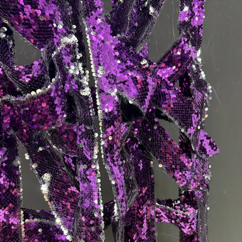 HKSH خريف جديد الرجال المد المتخصصة تصميم الثقيلة أكمام الترتر سترة عادية لامعة جاكيتات شيك Ins Y2K موضة السترة القمم HK15219