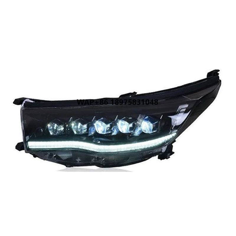 High Quality 2015-2017 for Highlander Matrix Headlight Assembly Retrofitted LED Daytime Running Lights
