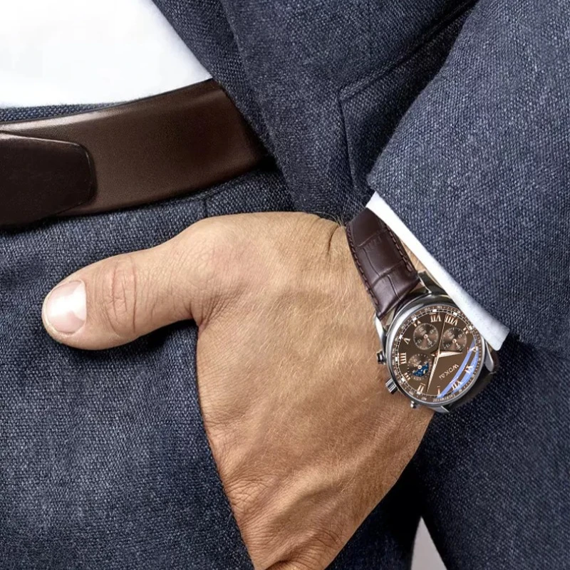 Fashion Gear Watch Men's Watches Black Metal Band Quartz Wristwtaches Men Dropshipping Relogios Masculinos Reloj Couple Watch