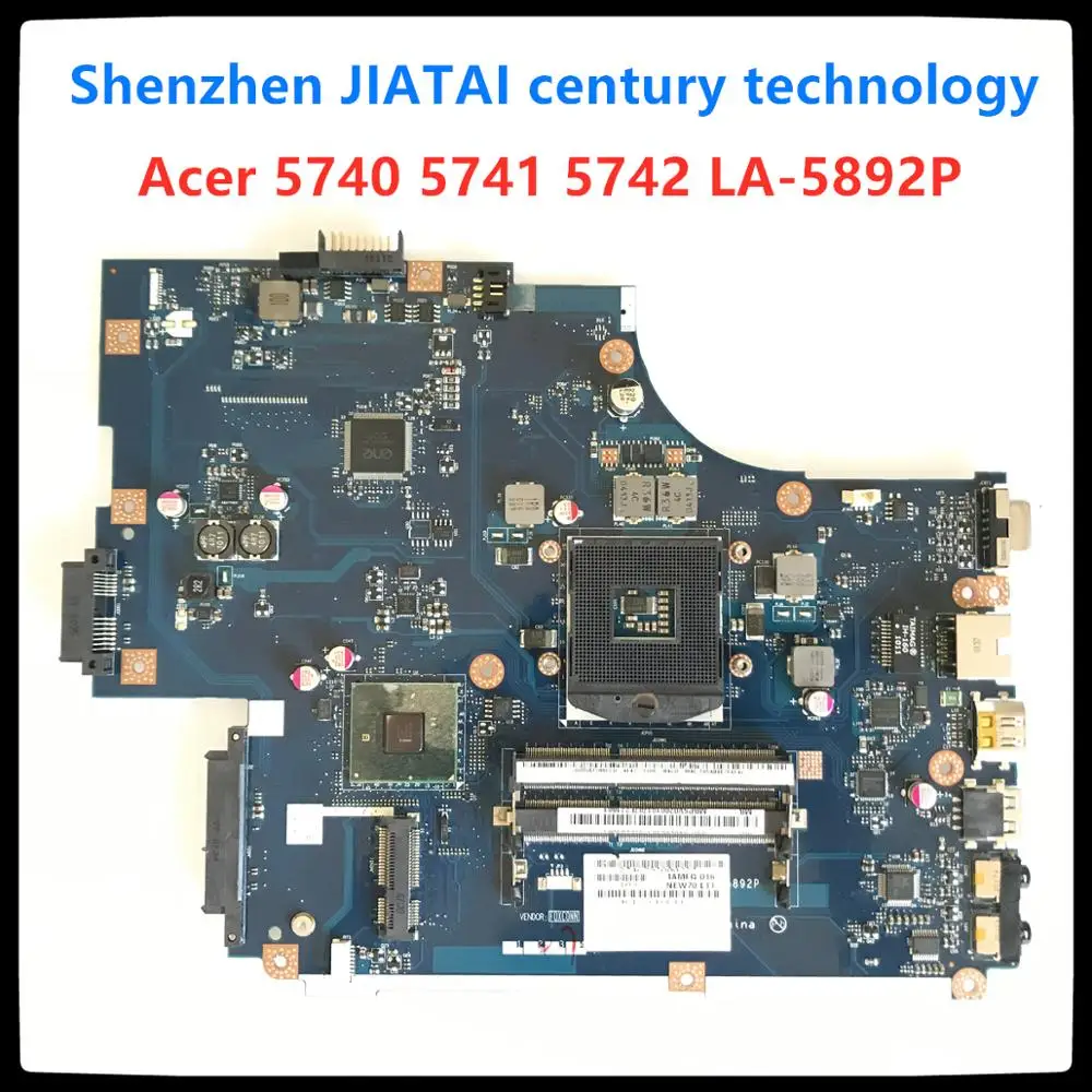 

NEW70 LA-5892P For Acer aspire 5741 5741G 5742 5742G Laptop Motherboard LA-5892P MBWJU02001 MBPSV02001 HM55 DDR3 100% TESTED OK