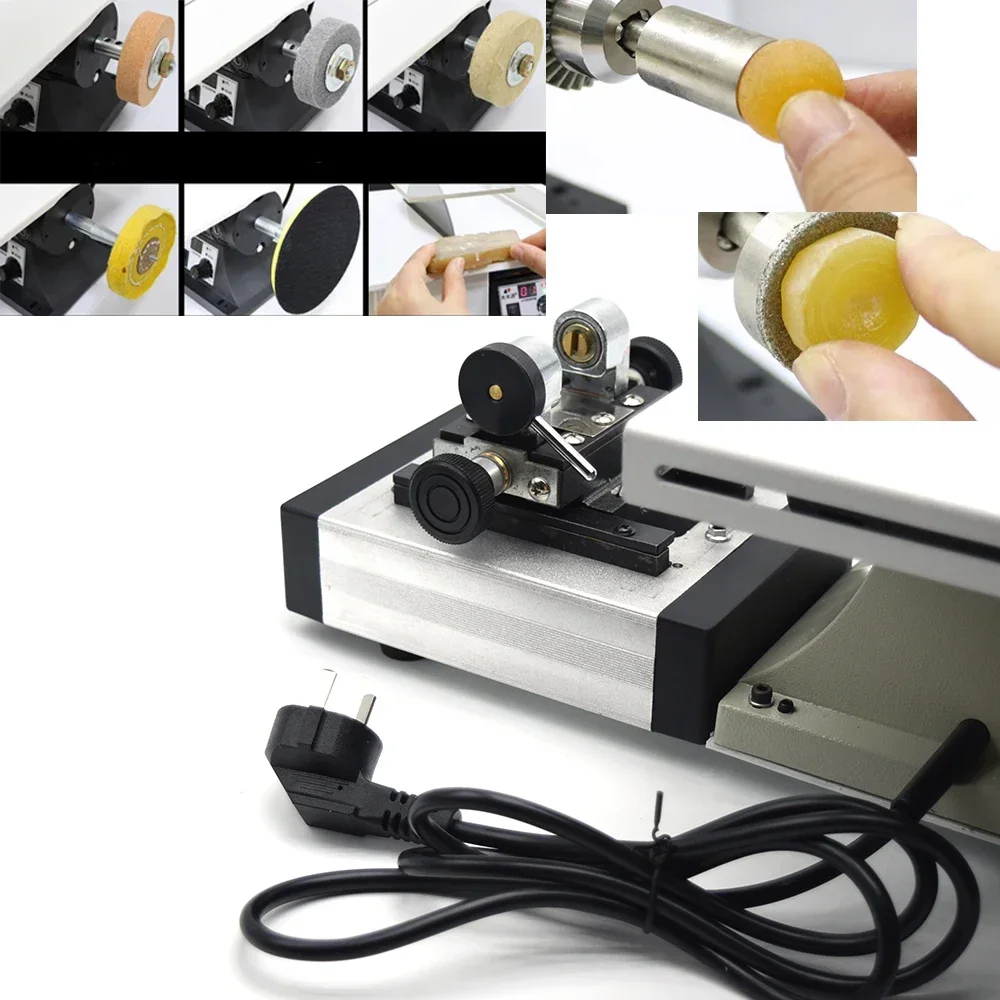 2000W Jewelry For Tools Equipment Gemstone Jade Desktop Polishing Grinder Circular Saw Cutting Machine 220V