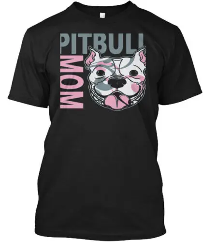 

Футболка Pitbull Mom, Сделано в США, размер от S до 5XL