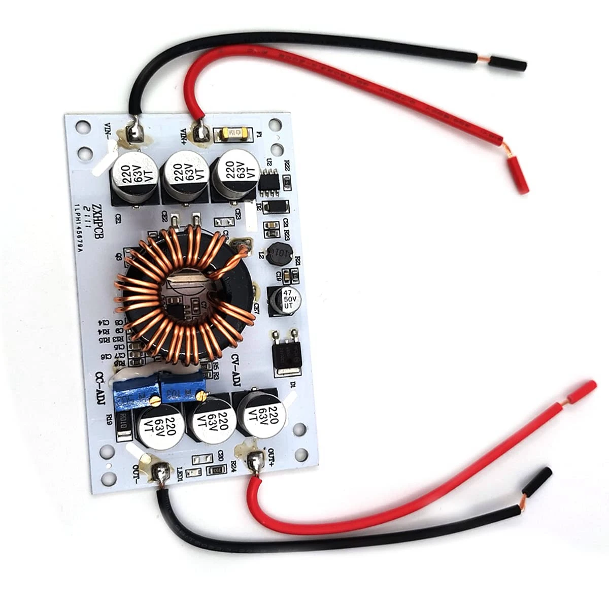 600W Constante Stroom Boost Converter Dc Naar Dc 10V-60V Naar 12-60V Output Step-Up Transformator Module Voeding Driver