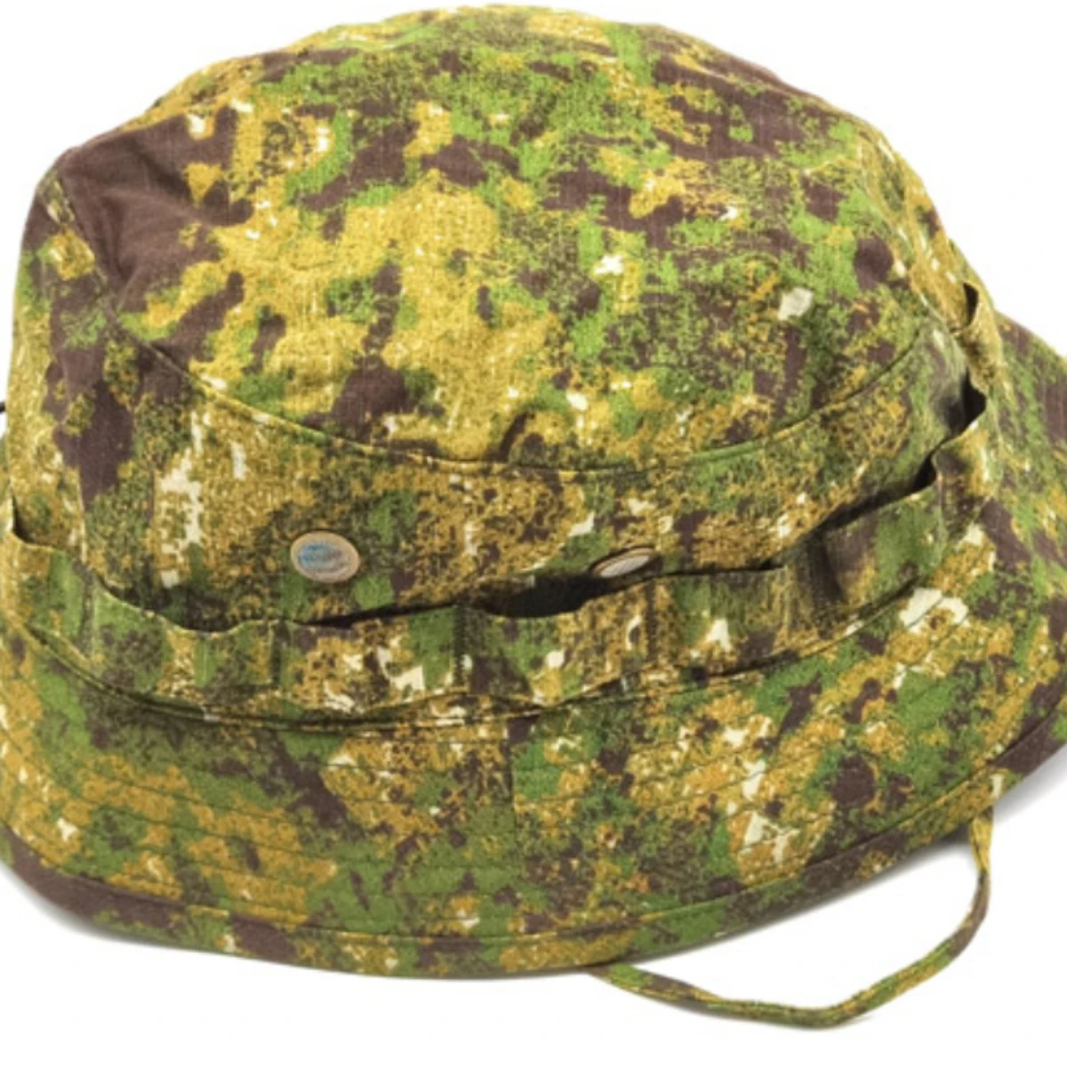 Short Brim Bush Hat Green Zone Camouflage Shade Waterproof Wear Breathable Tactical Fisherman Cap