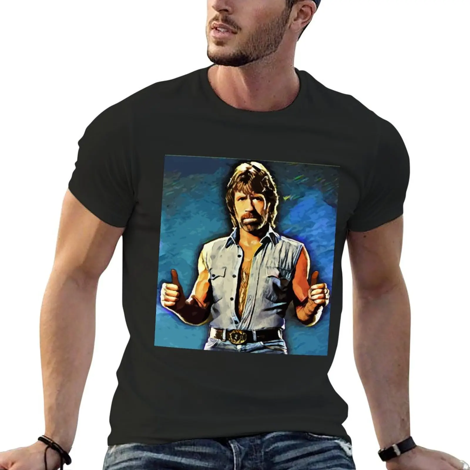 

Chuck Norris - Thumbs Up T-Shirt anime t shirts street wear anime shirts men