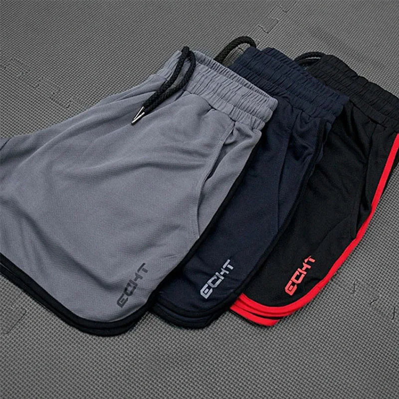 

2026 Men's Thin Mesh Sports Shorts Beach Shorts Casual Running Exercise Breathable Basketball Summer Quick Drying Shorts