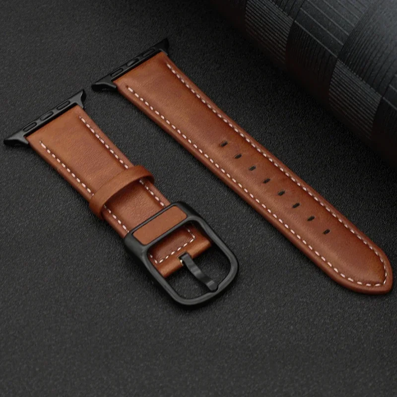 Silicone+PU Leather Strap for Apple watch Band 46mm 42mm 44mm 40mm 45mm 41mm 49mm bracelet iwatch series Ultra 2 10 9 SE 8 7 6 5