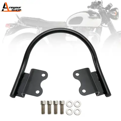 Areyourshop 승객 팔걸이 핸드 거치대, Bonneville T100 T120 T 100 T 120 2016 2017 2018 2019 2020 2021 2022