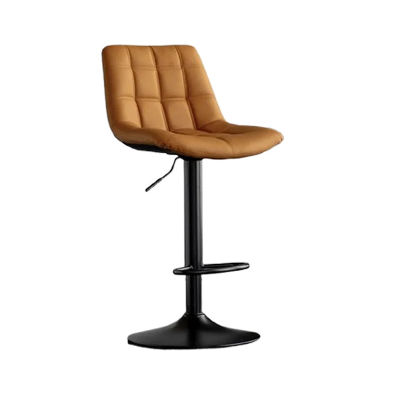 

Простой кожаный барный стул в стиле роскошного железа, большая стойка, кухонный барный стул, высокая спальня, Mostrador Recepcion, набор барных стульев