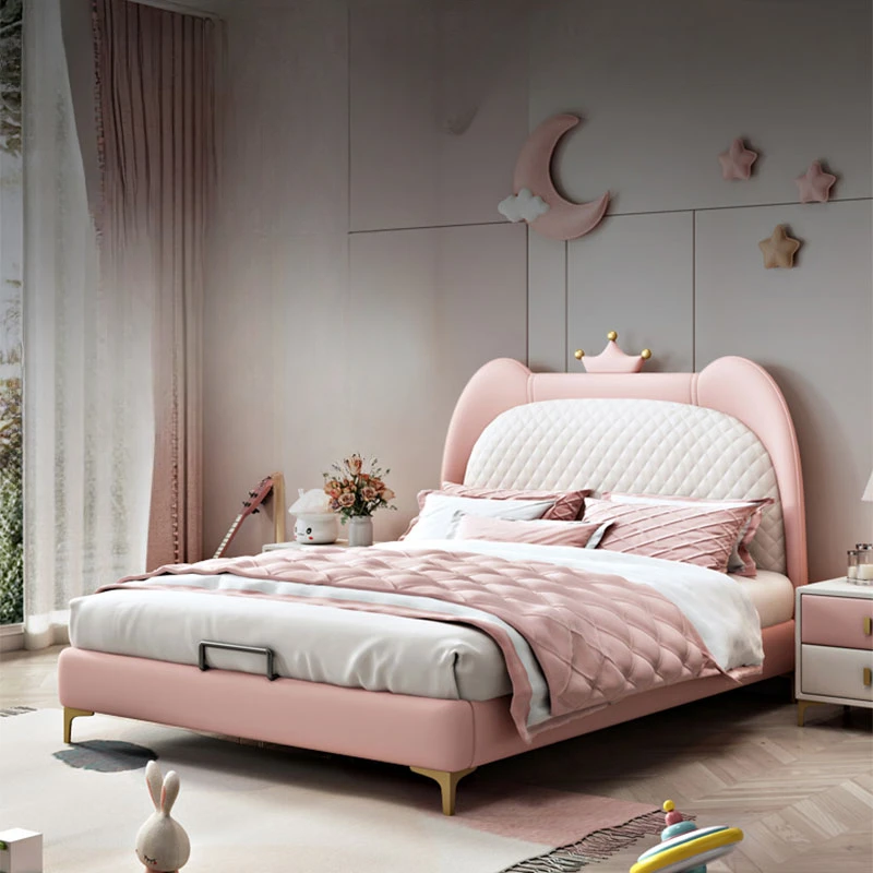 Unique Luxury Queen Double Bed King Size Modern Living Room Frame Double Bed Hotel Modern Letto Matrimoniale Bedroom Furniture