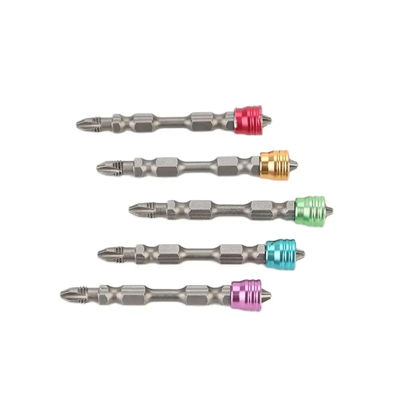 Juego de puntas de destornillador de 10 piezas, tornillo eléctrico hexagonal, mangnetico, Cruz, doble cabeza, herramientas para paneles de yeso