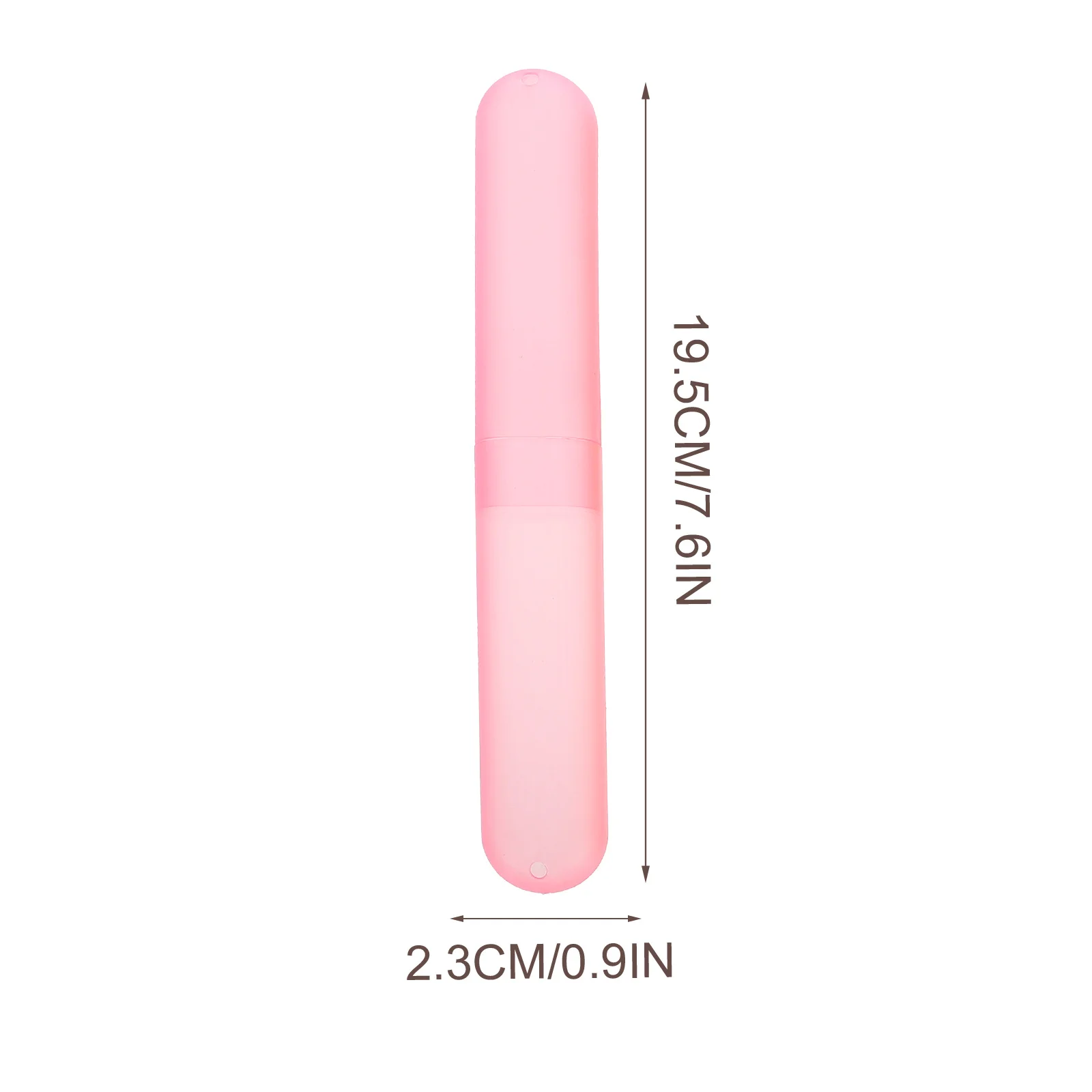 

14pcs Toothbrush Case Travel Portable Cover Holder Durable Pp Material Leak Proof Toothbrush Storage Bathroom Accessory Oral