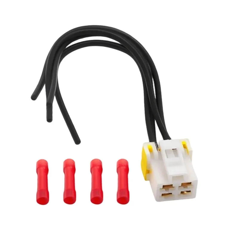 HVAC Blower Motor Resistor or with Harness Connector Plug For Hyundai Kia Elantra Santa Fe Sonata Forte Koup Optima Sorento