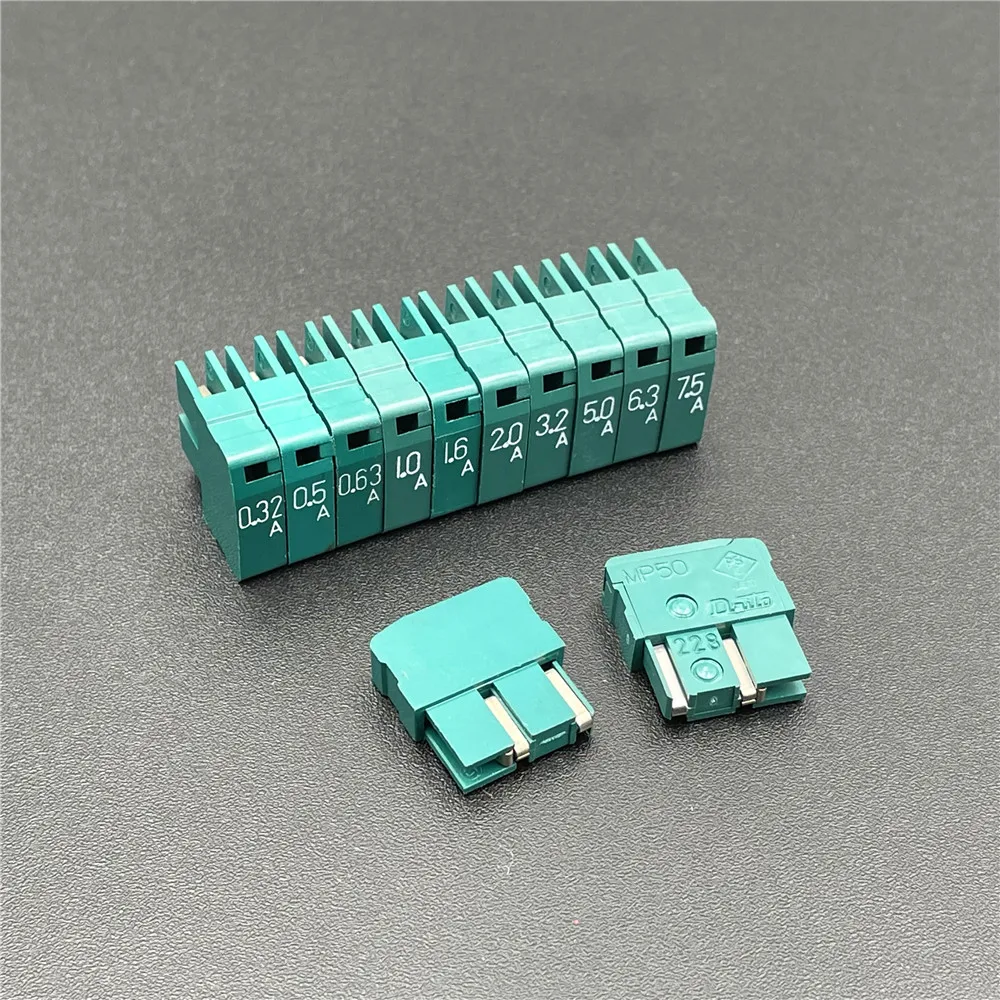 

5-15pcs DAITO Alarm Fuse MP032 MP05 MP063 MP10 MP16 MP20 MP32 MP50 MP63 MP75 125V AC/DC 100A Fanuc CNC