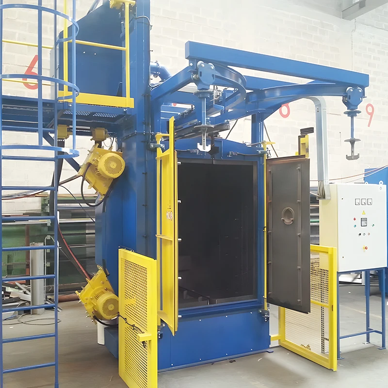 Hook Shot Blasting Machine / Wheel Abrator / Shot Blasting Machine For Steel Plate Cleaning