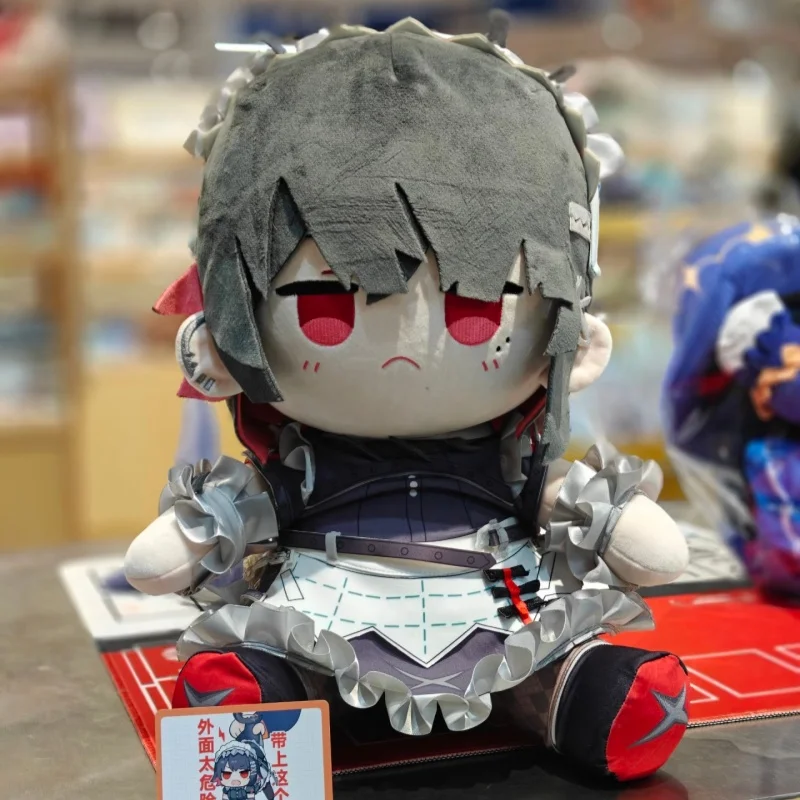 Game Zenless Zone Zero Evelyn Chevalier Plush Doll Stuffed Sitting Toy Plushies Anime Soft Hugging Pillow Figure Gift 40cm Doll