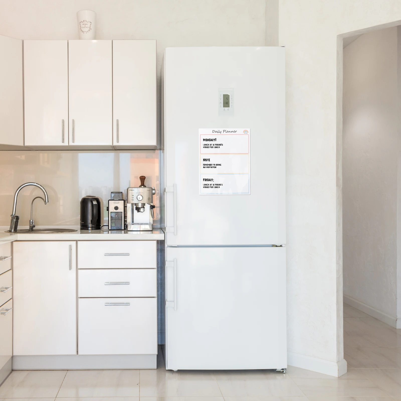 

2 шт. магнитные наклейки для доски, многоразовые расписания для офиса, дома, школы, холодильника, блокнота, план, доска, резиновые магниты