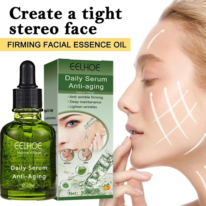 Instant Wrinkl Remover Face Serum Lifting Firming Fade Fine Lines  Essence Brighten Nourish Skin Care