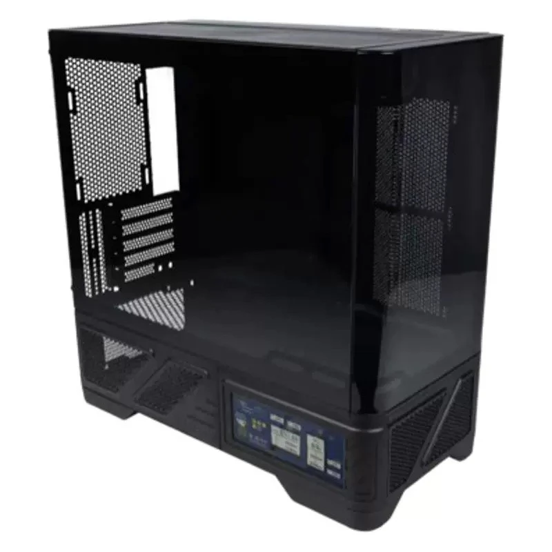 

Sea view room chassis side through 360 water-cooled touch screen chassis