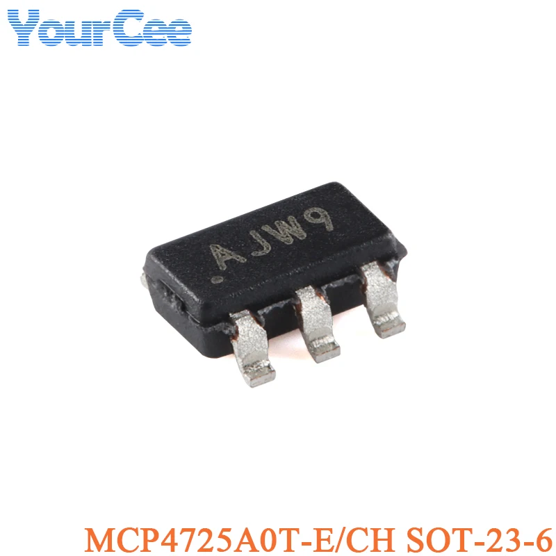 DAC Chip MCP4716A0T-E/CH MCP4725A -E/CH SOT-23-6 SOIC-8 MSOP-10 MCP47 -E/SN MCP4922-E/SL