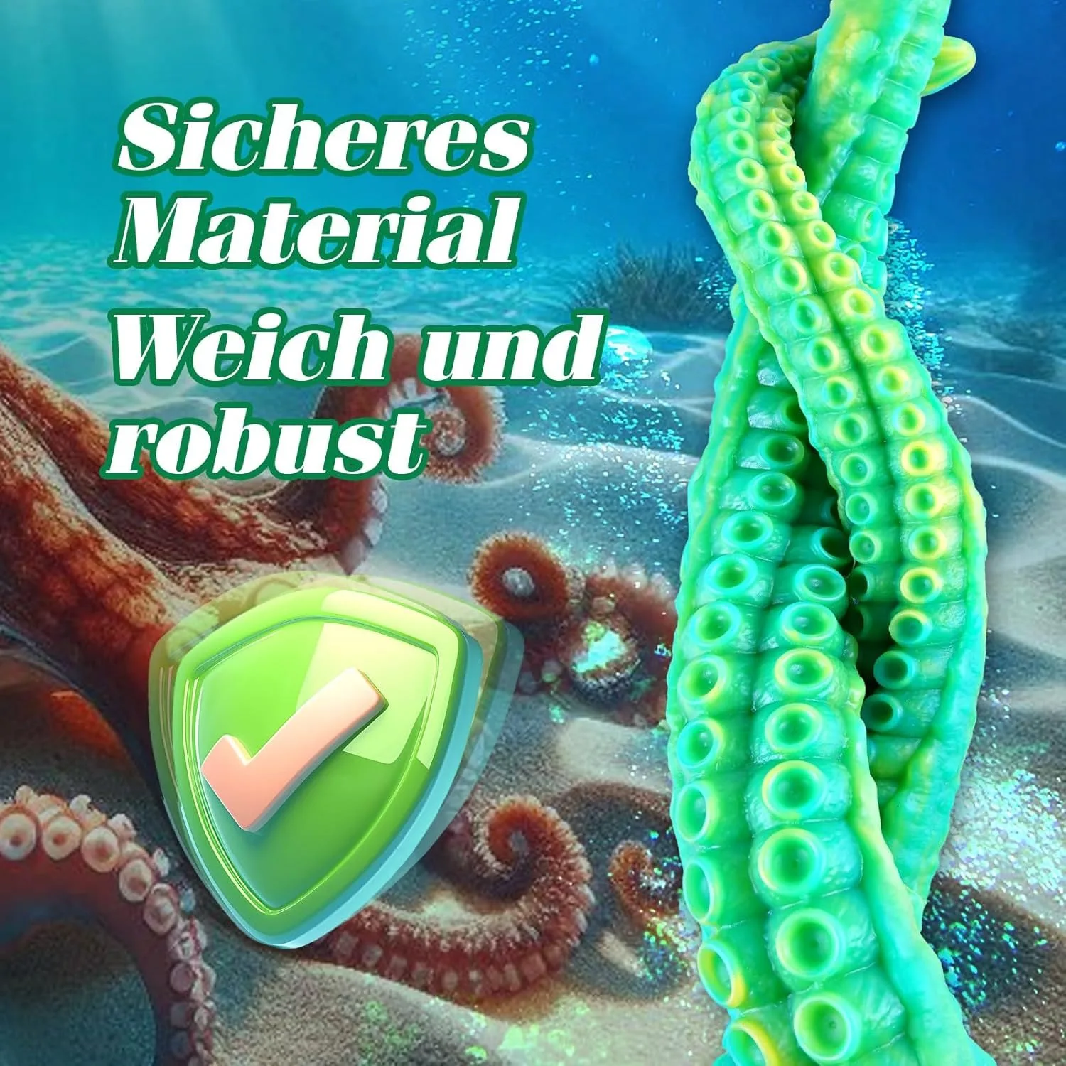 Dildo Penis Progressive Vagina Octopus Tentacle Dildo Anal Plug Adult Sex Toy Monster Dildo Sex Products Long Butt Plug Tentacle view 3