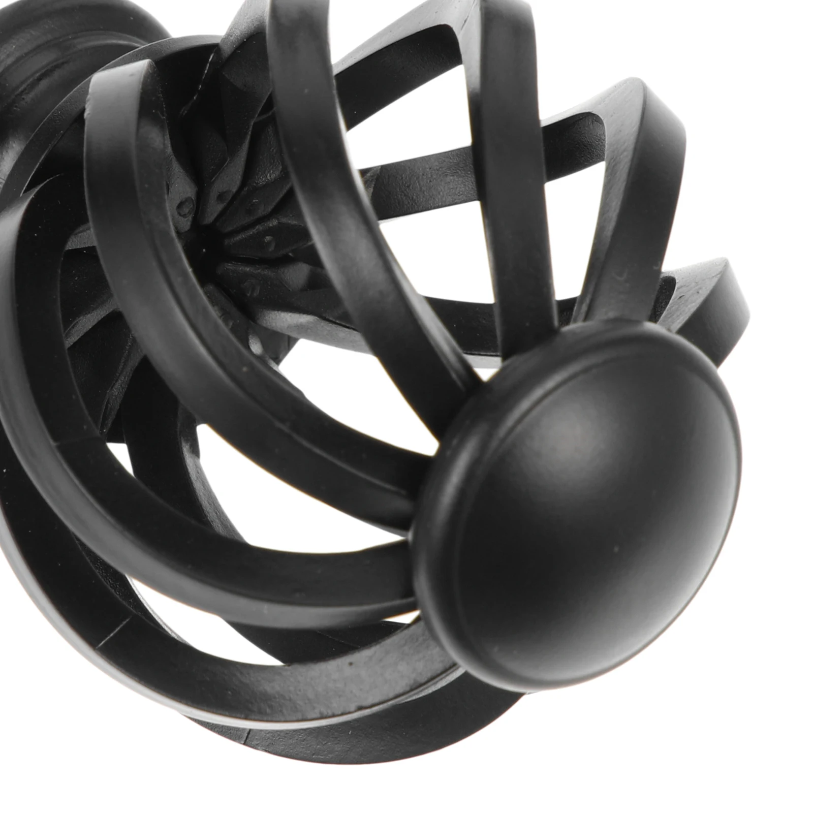 

2pcs Finials Decorative End Caps Vintage Style Plastic Window Curtain Rod Decor Accessories End Stopper For Home Hotel