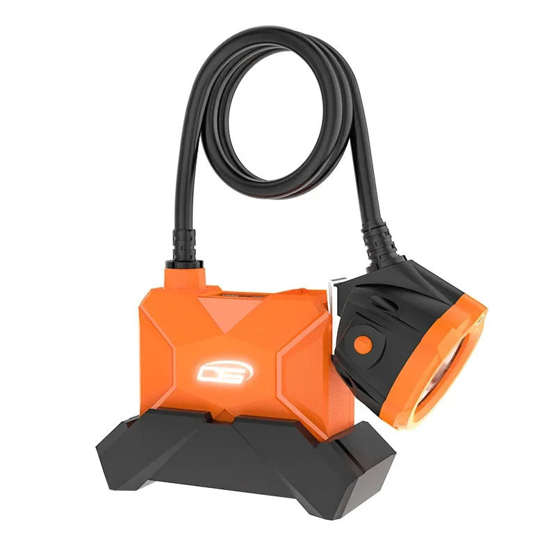 2026 Popular Rechargeable KL8LM Led Miner Lamp 25000Lux Digital Corded Mine Headlamp Mining Cap Lamp