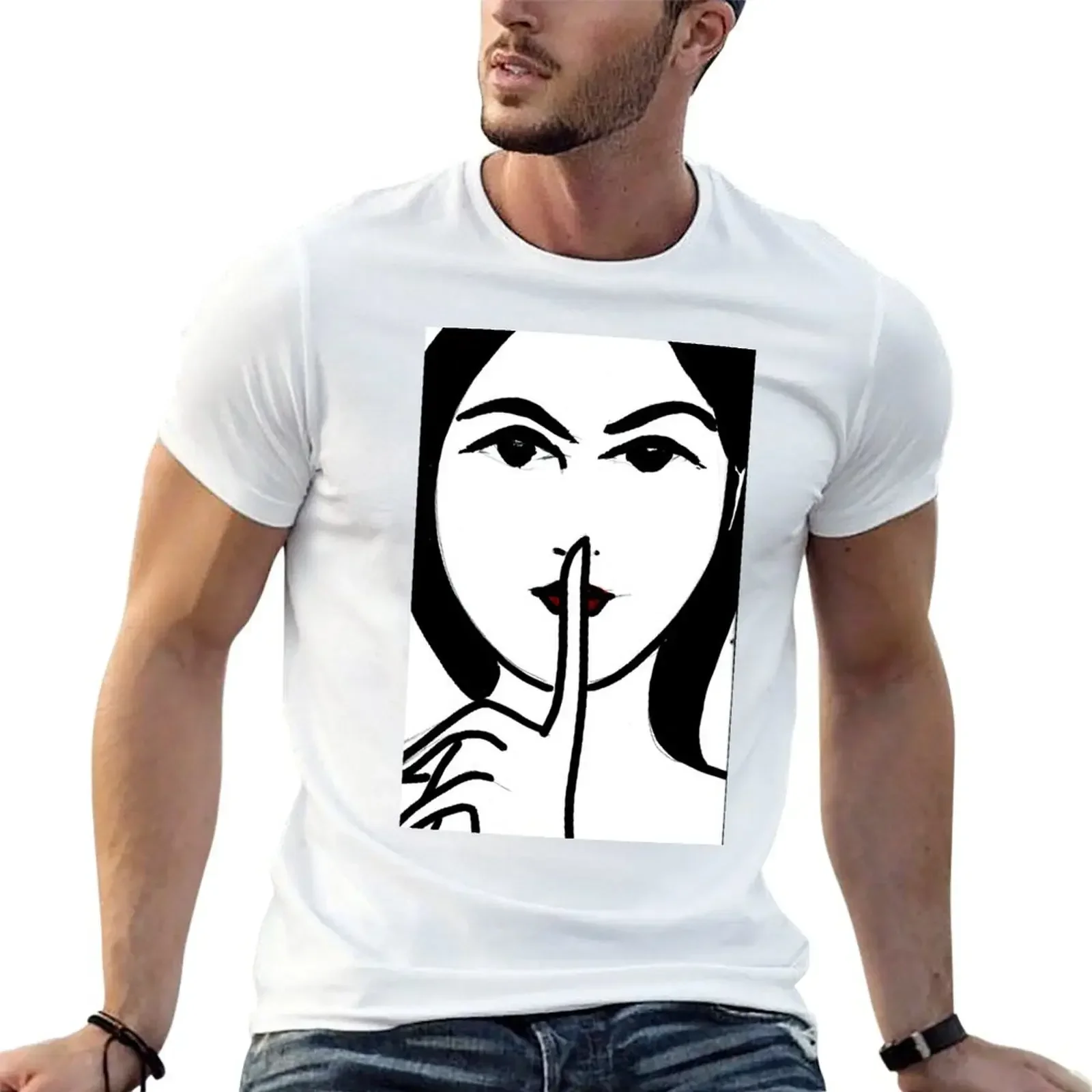 Secret T-Shirt anime stuff tees t shirt men 100℅ cotton