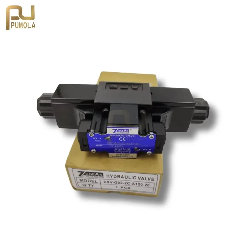 7OCEAN صمام التحكم الاتجاهي الهيدروليكي DSV DSD سلسلة DSV-G02-0C DSV-G02-OB DSV-G02-OBL DSV-G02-1C DSV-G03-8C-A220-20 #2