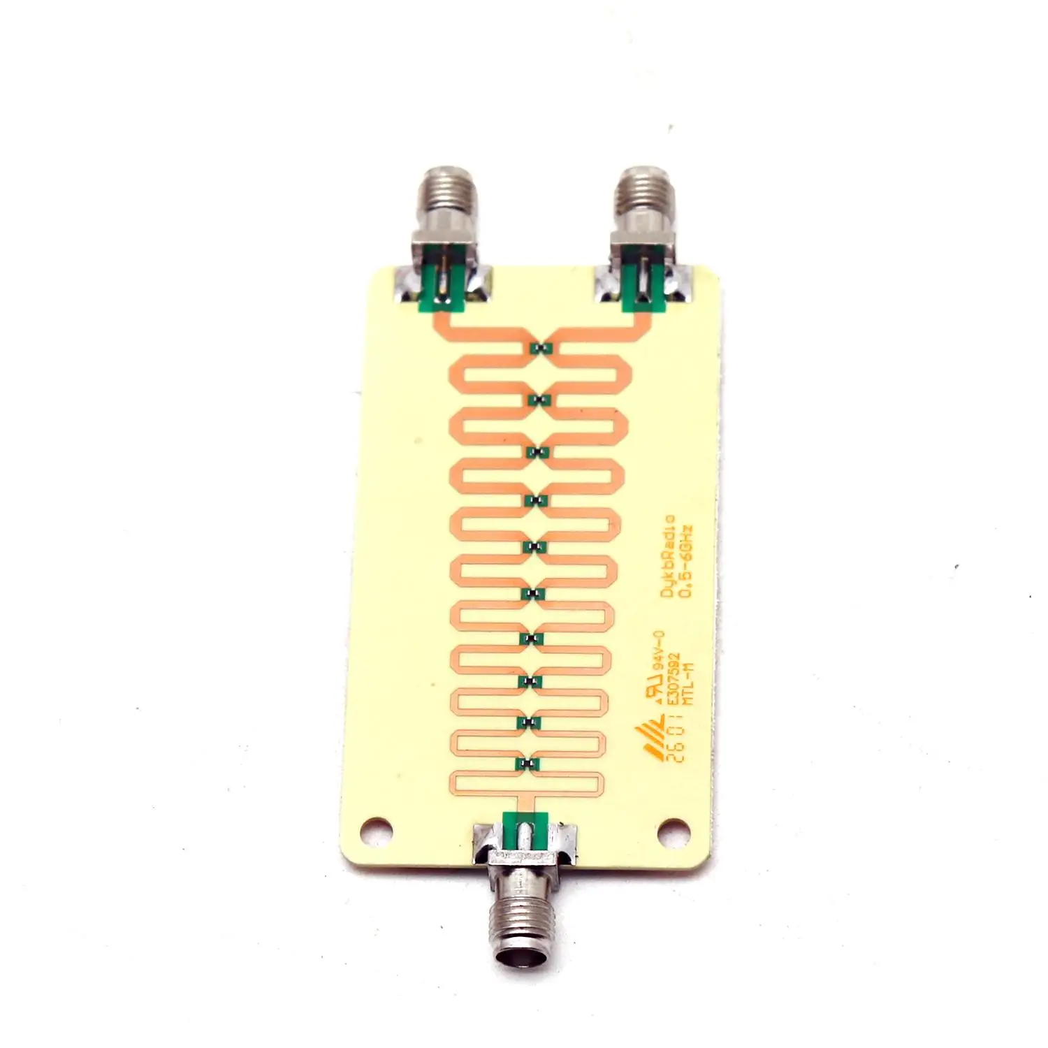 DYKB 0.5-6GHz RF Splitter Combiner SMA 1:2 Wilkinson Divider High Isolation Low Loss 868M 915M SDR 2.4G 5.8G WiFi Helium Miner