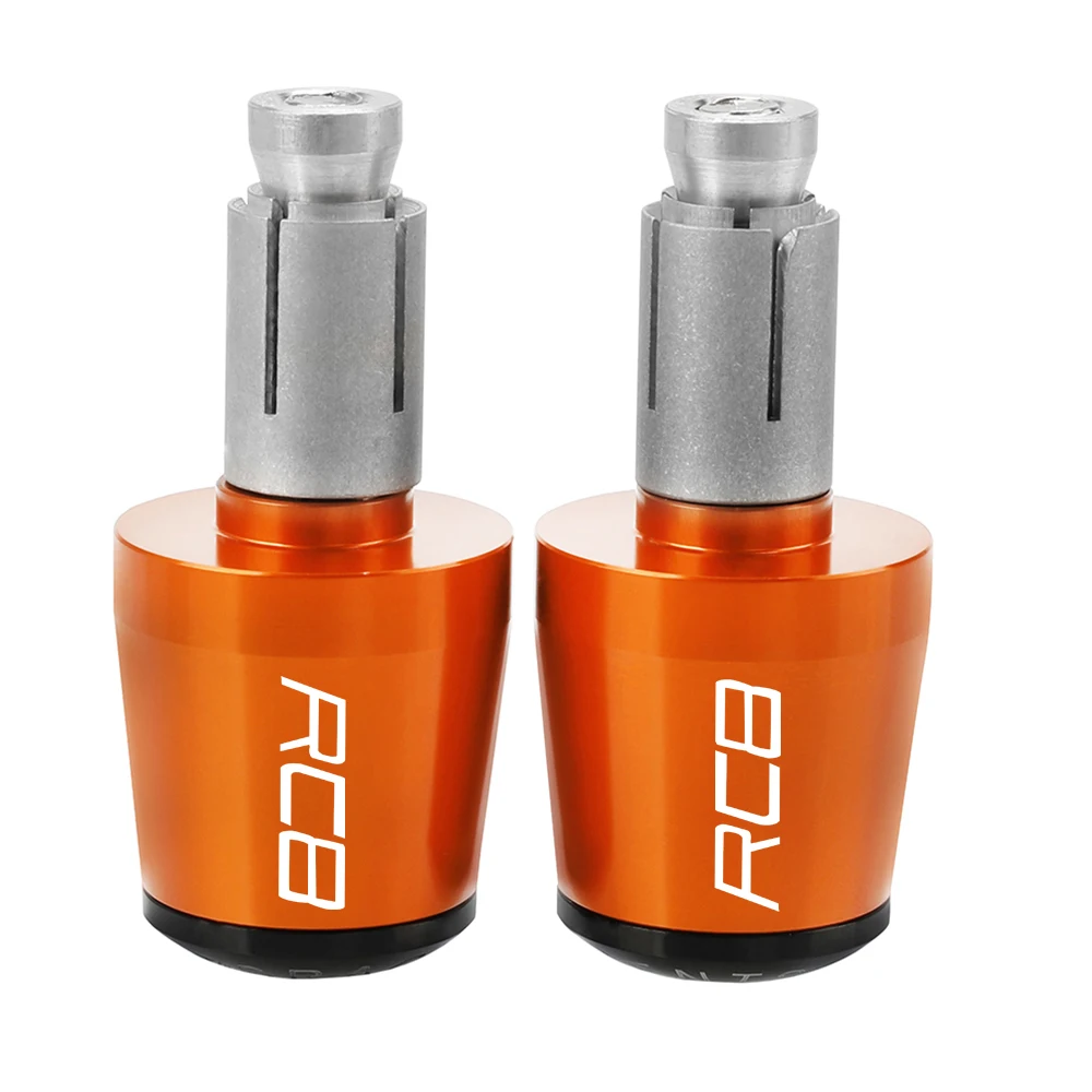 

For RC8 RC8R RC 8 8R 2009-2016 2017 2018 2019 Handlebar Gear Balanced Plug Slider Handlebar Grips Cap Handle Bar Cap End Plugs