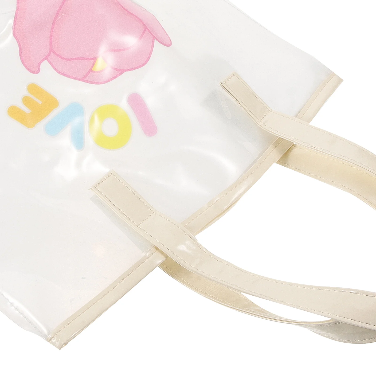 

Beach Bag Portable Large Capacity PVC Travel Cosmetics Storage Bag Multifunctional Makeup Organizer for Toiletries Camping Gym