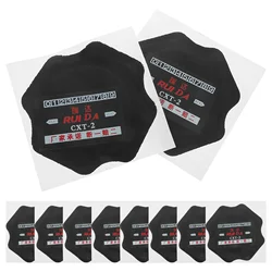 10 Pcs Heavy Duty Tire Repair Tire Reinforcement Pad Tire Patch Cold Adhesive Car Tire Repair Kit Motorcycle Tube