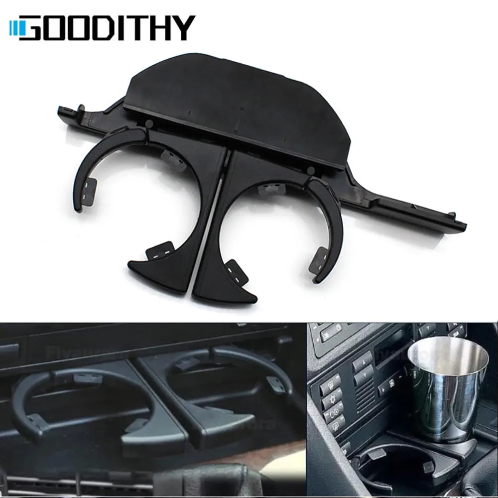 

E39 Interior Dashboard Front Center Console Retractable Cup Holder Replacement For BMW 5 Series 525i 528i 530i 540i M5 1996-2003