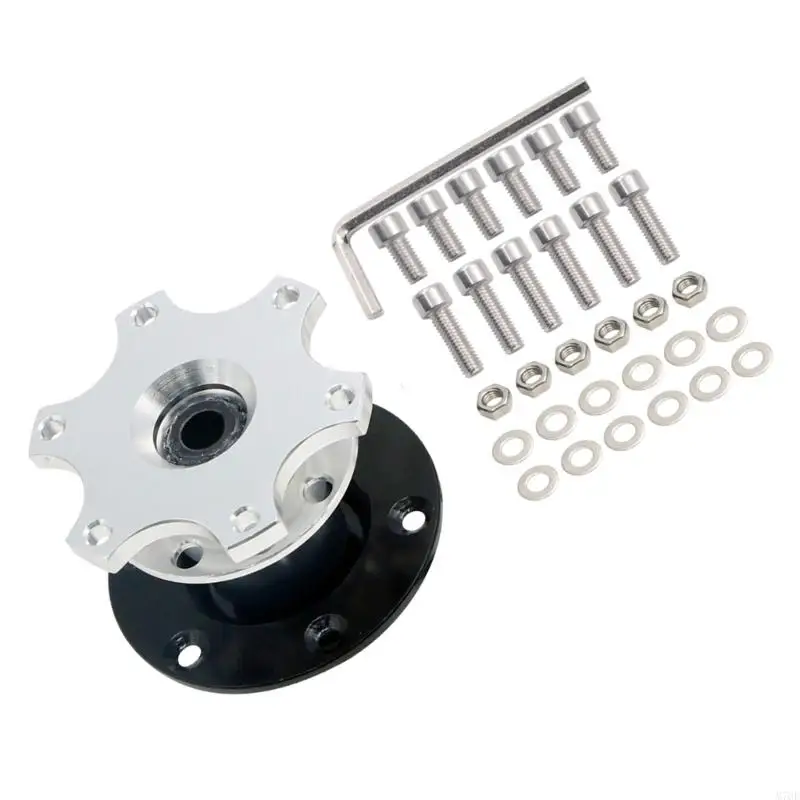 M76E Schnelle Installation Racing Lenkradadapter Schnellspanner-Kit für professionelle und Hobbyfahrer täglichen Fahrbetrieb – Detail 8