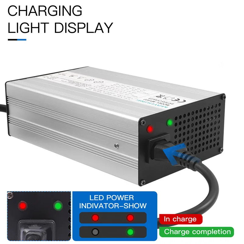 12v40a شاحن بطارية الرصاص الحمضية 14.6 فولت 40 أمبير 4 ثانية ليثيوم lifepo4 شاحن بطارية 12.6 فولت 16.8 فولت شواحن ليثيوم أيون 900 واط