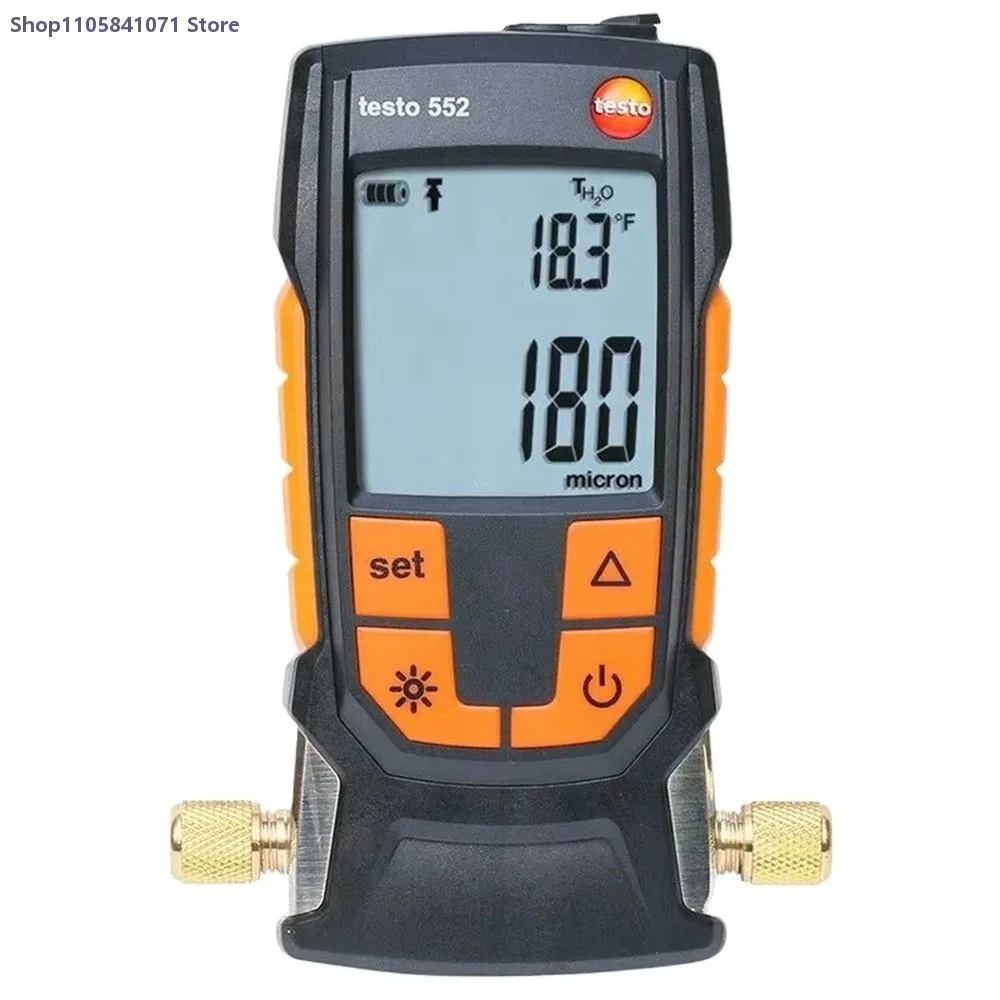 Electronic Pressure Gauge Turbo Digital Manometer 10 Microns +10% of Measured Value Gauges Tire Air High Precision PCP Vacuum