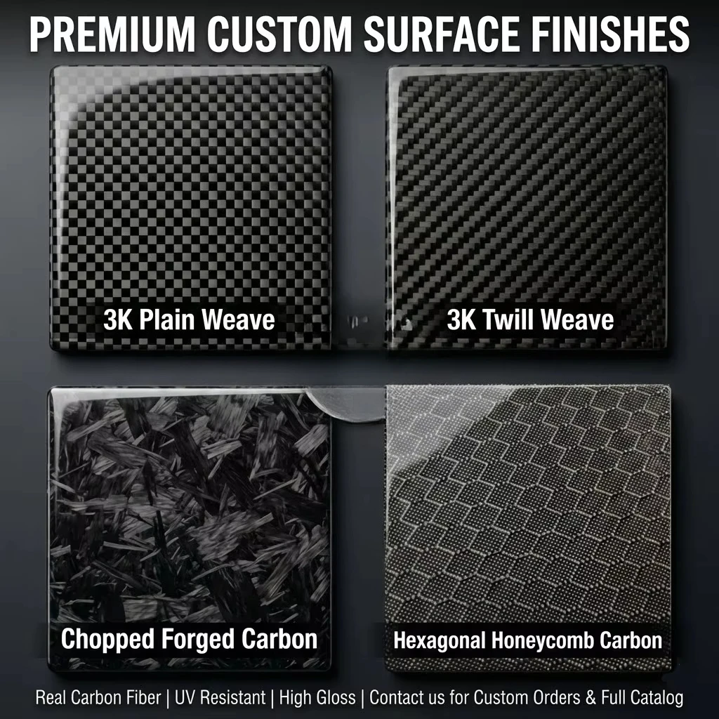 Redeye Style Carbon Fiber Front Engine Hood Bonnet for 2015-2024