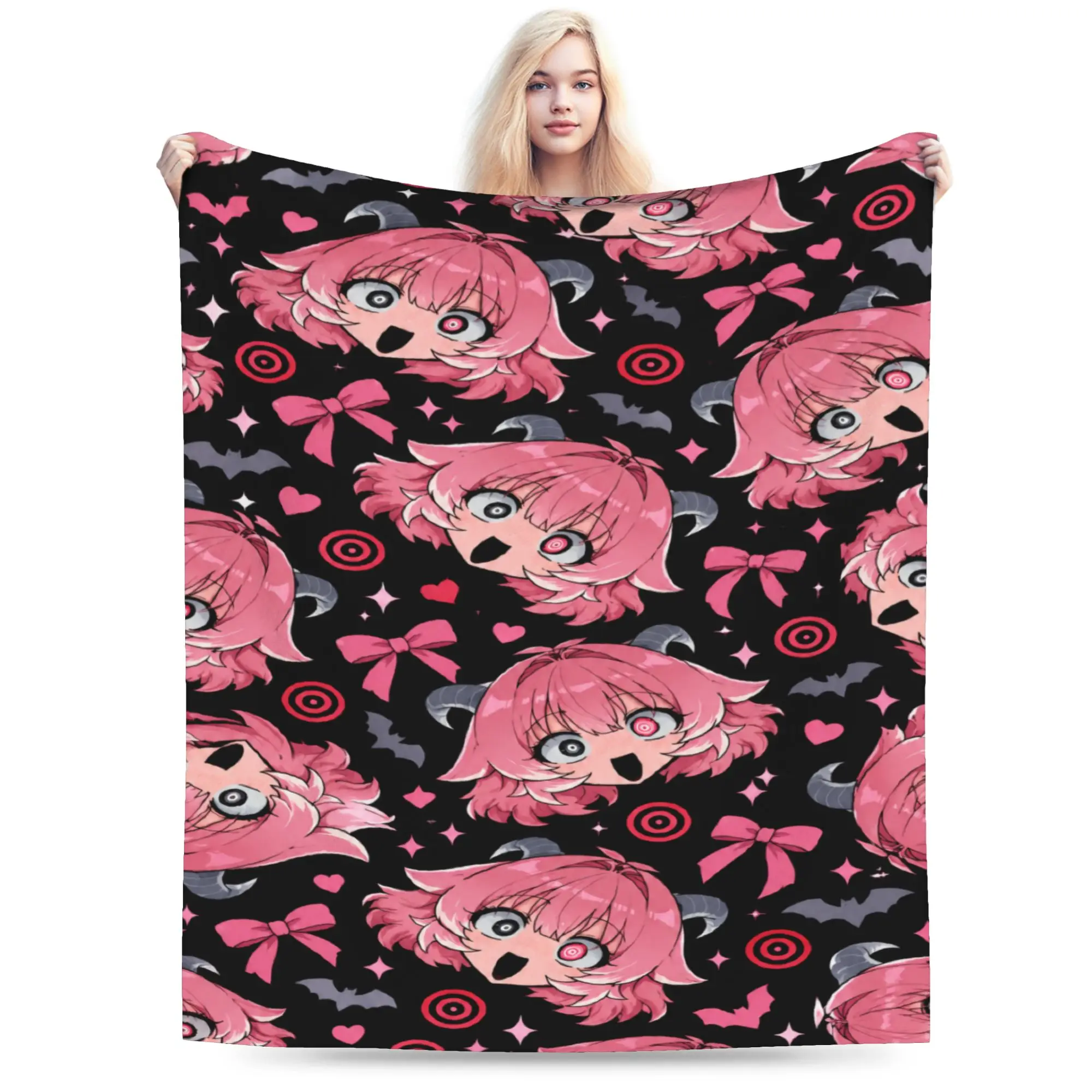 Drunken Goddess Reflux Super Warm Blanket  Camping Plush Throw Blanket Funny Bedroom Flannel Bedspread Sofa Bed Cover