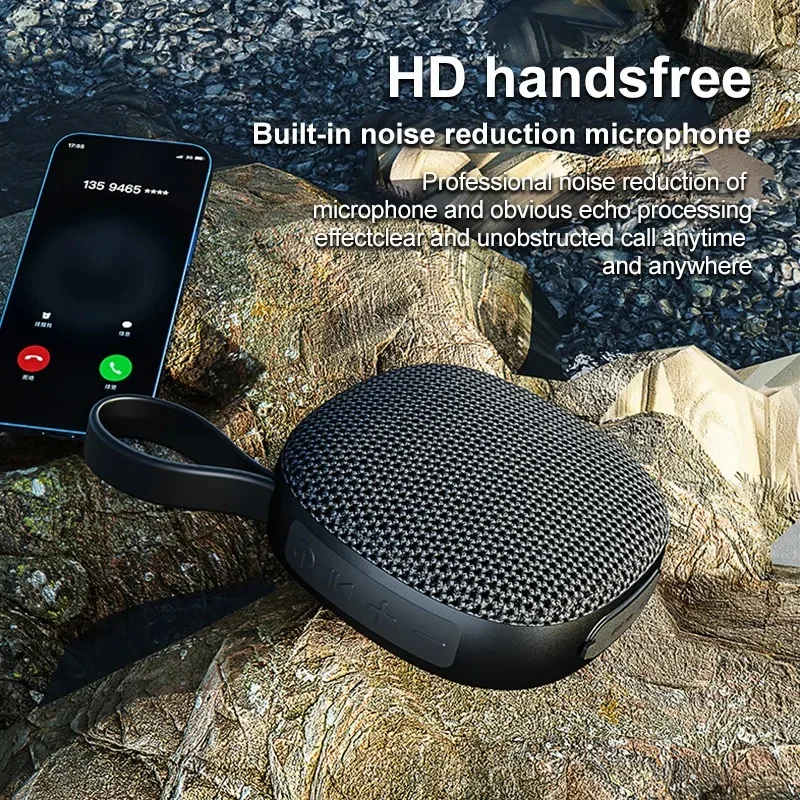 Ao ar livre à prova dwaterproof água bluetooth alto-falante sucção magnética inteligente estéreo caixa de som mini subwoofer portátil pequena caixa de som tws tf