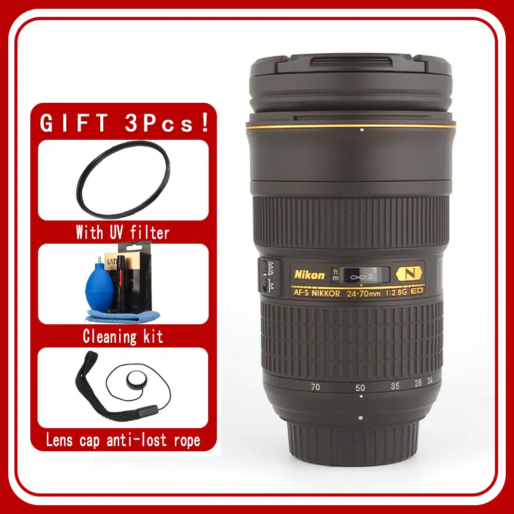 Nikon AF-S 24-70mm f/2.8G ED Lens For Nikon SLR cameras